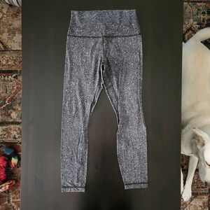 Lululemon Gray Speckled Align Leggings